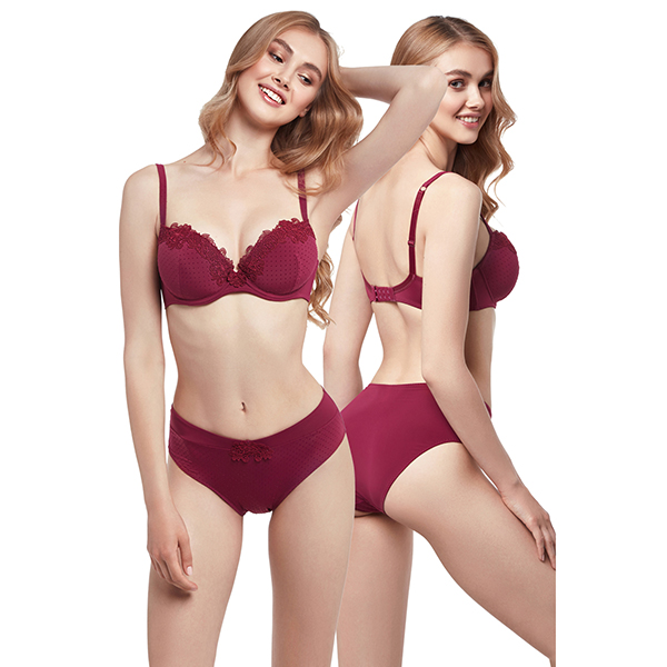 Комплект Anabel Arto 8142-008 бордовый (ps1202138) Нижнее бельё в POOLSONIA. Тел: +38 (093) 667 00 03. Доставка, гарантия, лучшие цены!