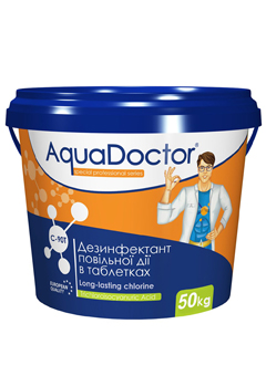 Купить Хлор для бассейна длительного действия AquaDoctor C-90T 50 кг (ps0101012), Реагенты для бассейнов AquaDoctor™ в Poolsonia. Доставка, гарантия. Украина, Киев, Харьков, Днепр, Одесса, Запорожье, Львов. Хлор для бассейна длительного действия AquaDoctor C-90T 50 кг (ps0101012) Реагенты для бассейнов AquaDoctor™ в POOLSONIA. Тел: +38 (093) 667 00 03. Доставка, гарантия, лучшие цены!